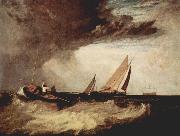 J.M.W. Turner, Ein Fischer von Shoeburyness preit einen Prahm von Whitstable